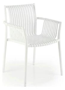 Scaun K492, alb, polipropilena, 60X56X84 cm