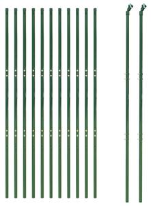 Gard de plasă de sârmă, verde, 1,6x25 m