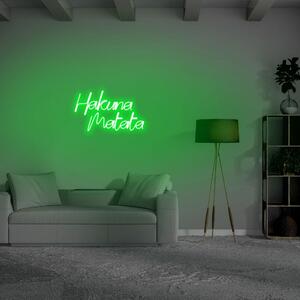 Aplica de Perete Neon Hakuna Matata, 47 x 29 cm