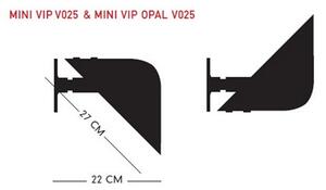 Pandul - Mini VIP V025 Aplică de Perete Opal/White Pandul