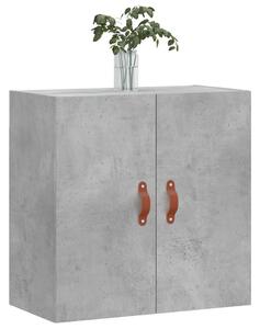 Dulap de perete, gri beton, 60x31x60 cm, lemn compozit