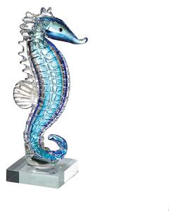 Decoratiune SEAHORSE, sticla, 24x8x8 cm