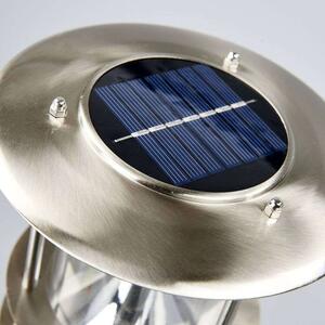 Lindby - Sumaya LED Celulă Solară Lampă de Grădină Stainless Steel/Clear Lindby