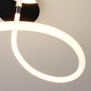 Lucande - Serpentina LED Plafonieră White/Chrome