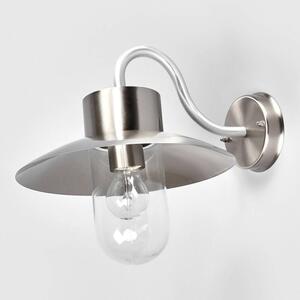 Lindby - Leenke Aplica de Exterior Stainless Steel/Clear Lindby