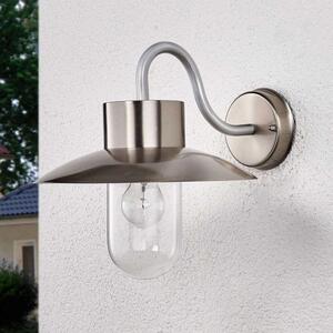 Lindby - Leenke Aplica de Exterior Stainless Steel/Clear Lindby