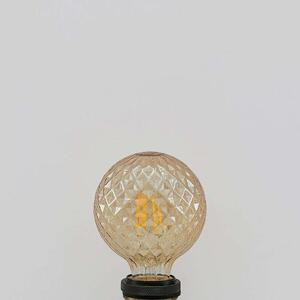 Lucande - Bec LED 4W Amber Facet G95 Reglabil E27 Lucande