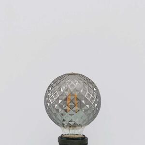 Lucande - Bec LED 4W Smoke Facet G95 Reglabil E27 Lucande
