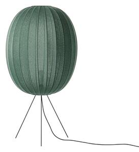 Made By Hand - Knit-Wit 65 High Oval Lampadar Medium Tweed Green