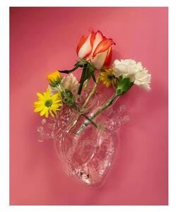 Seletti - Love In Bloom Glass Heart Vase Seletti