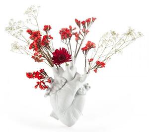 Seletti - Love In Bloom Porcelain Heart Vase Seletti