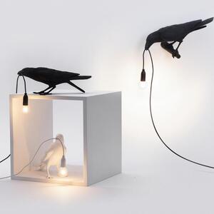 Seletti - Bird Lamp Looking Left Aplică de Perete Black