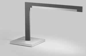 Light-Point - Inlay T2 Linear Lampă de Masă Satin Matt Black/Satin Silver