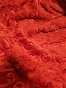 Patura Sense - DeLux Red, pentru pat dublu, dimensiunea 220x240 cm