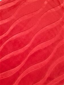 Patura Sense - DeLux Red Waves, pentru pat dublu, dimensiunea 220x240 cm
