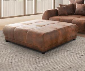 Canapea extensibilă cu 2 lazi de depozitare Big Sofa Verona Brown 310x
