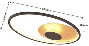 Lindby - Feival LED Plafonieră L61 Rust/Gold Lindby