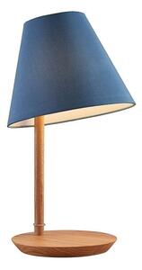 Lucande - Jinda Lampă de Masă Blue/Wood Lucande