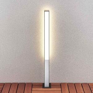 Lucande - Aegisa Lampă de Grădină de Exterior H80 Dark Grey/White