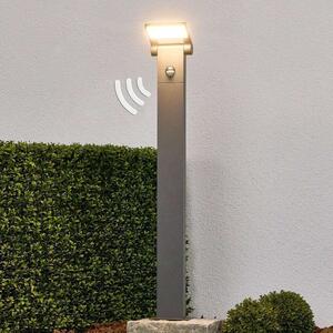 Lucande - Marius LED Lampă de Grădină H80 w/Sensor Graphite
