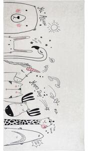 Covor pentru copii fildeș lavabil 120x180 cm Animal Kingdom – Vitaus