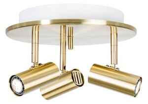 Belid - Cato Triospot Polished Brass LED Dimmable