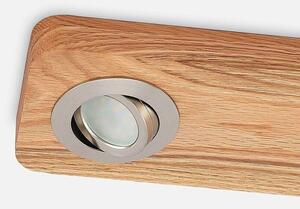 Lindby - Mikari 3 LED Plafonieră Wood Lindby