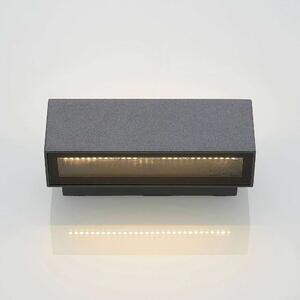Lucande - Oliver LED Aplica de Exterior W18 Dark Grey Lucande