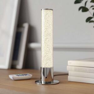 Lindby - Fria Lampă de Masă Smart Home Transparent/Chrome Lindby