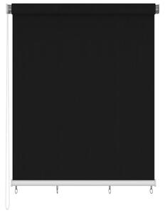 Jaluzea tip rulou de exterior, 220x230 cm, negru