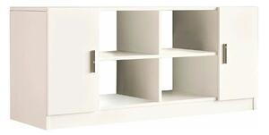 Comoda TV, alb, PAL melaminat, 140x46x62 cm