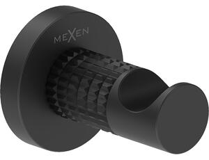 Mexen Triv, cârlig pentru prosoape de perete, negru mat, 70A33011-70