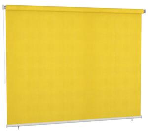 Jaluzea tip rulou de exterior, 300 x 230 cm, galben