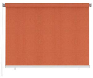 Jaluzea tip rulou de exterior, portocaliu, 200x140 cm