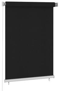 Jaluzea tip rulou de exterior, 100 x 140 cm,negru