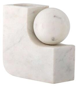 Bloomingville - Abbelin Candle Holder White/Marble