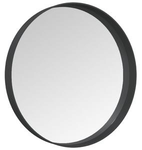 Oglindă de perete, negru, 30 cm