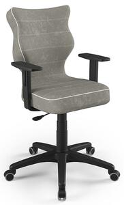 Entelo Good Chair Scaun ergonomic birou copii Duo VS03 gri și negru 6 CA-D-6-B-C-VS03-B