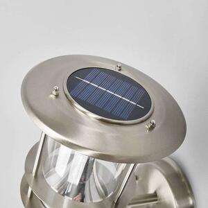 Lindby - Sumaya LED Celulă Solară Aplică de Perete Stainless Steel/Clear Lindby