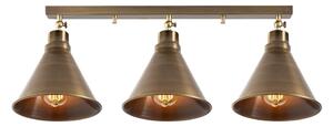 Plafonieră în culoarea bronz cu abajur din metal ø 20 cm Berceste – Opviq lights