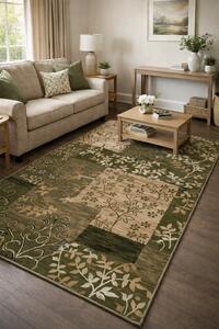 Covor Lotos 1521-310, Marime 200 x 300 cm, Verde, Inaltime Fir 8 mm, Antialergic, Polipropilena, Living, Dormitor, Sufragerie, Birou 200 x 300