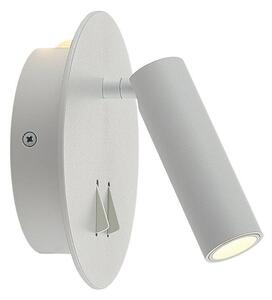 Lucande - Magya LED 2 Round Aplică de Perete White Lucande
