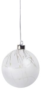 Räder Ornament mat din sticlA luminat LED