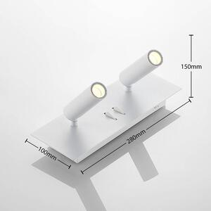 Lucande - Magya LED 4 Aplică de Perete White