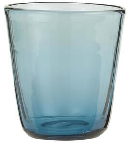 IB Laursen Set de pahare sticla albastra, Glass Blue 180 ml, set 6 buc