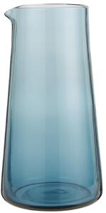 IB Laursen Carafa de sticla albastra, Glass Blue 1L