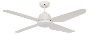 Ventilator de tavan cu LED Aria, alb, silențios, 122 cm - Beacon Beacon Lighting, Aria, Alb, Camera de zi, Plastic, Modern