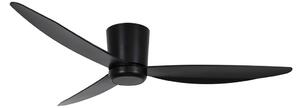 Ventilator de tavan cu lumină, negru, 137 cm, silențios, Beacon Beacon Lighting, Array, reglabil, Negru, Camera de zi, Plastic, Modern