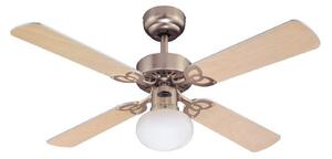 Ventilator de tavan cu lumină Vegas, aluminiu și lemn, silențios, Westinghouse Westinghouse, VEGAS, Lemn, Camera de zi, Lemn, Modern
