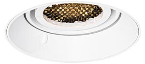 Spot modern îngropat alb GU10 rotund fără cadru - Oneon Honey